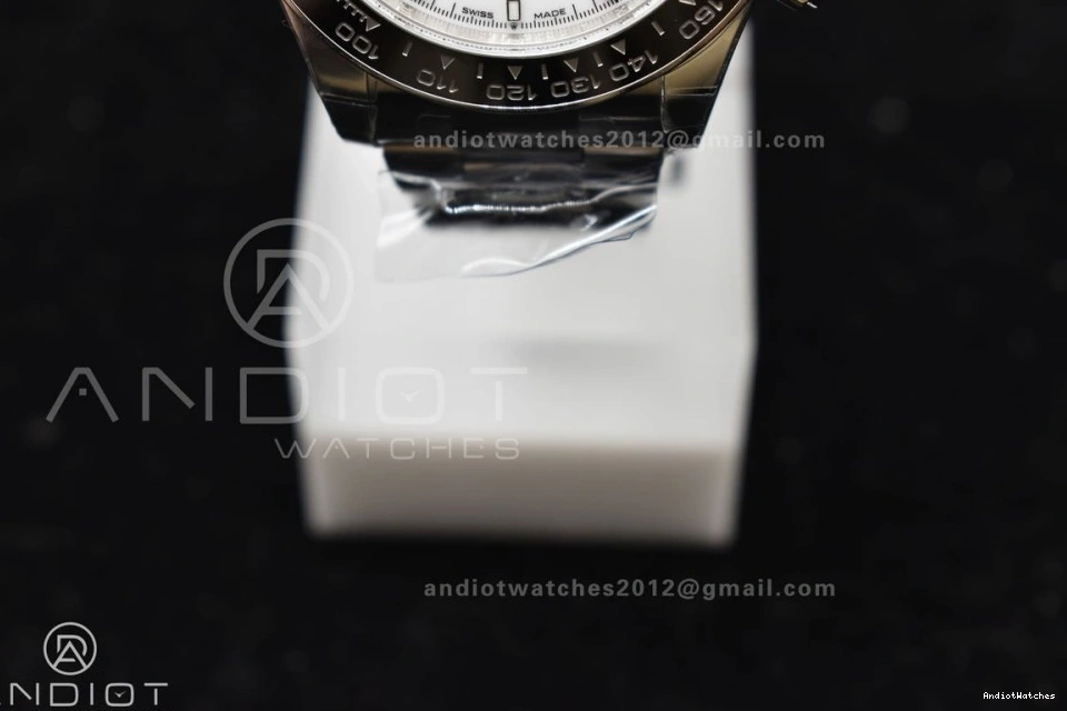 White Best BTF Steel DD Bracelet 904L Daytona 781 Edition SoftTouch SS 1:1 126500 Dial on 0708